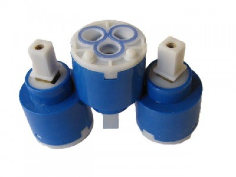 Комплект роликов одинарные с кнопкой для регулирования № 1-19-С - 19 мм