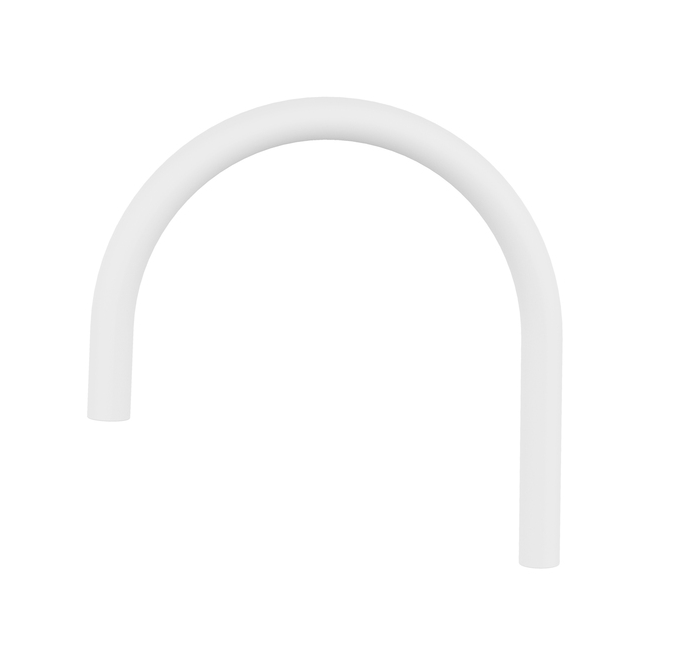 Шланг на излив сменный гибкий для смесителя, силикон, цвет белый, Kitchen Line, IDDIS, FSPWH00i59