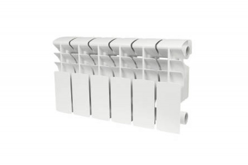Радиатор биметаллический ROMMER Plus BM 200 8 секций (RAL9016)