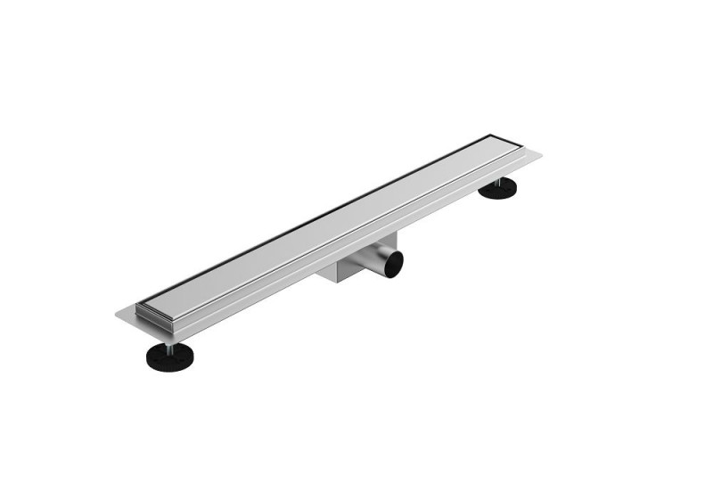 Трап-лоток с решеткой под закладку плитки 70мм*800мм (сухой+гидрозатвор) SLD800.03S SANLUX (6)