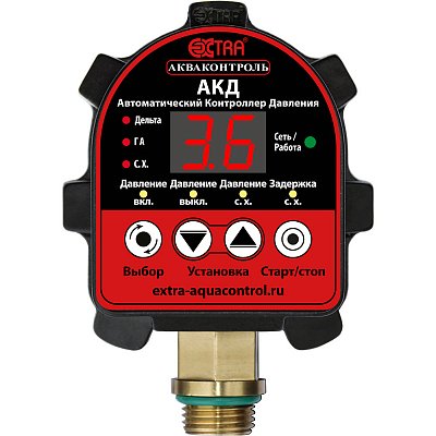 Автоматический контроллер давления Акваконтроль АКД-10-1,5