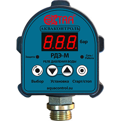 Реле давления воды РДЭ электр. для насоса 1.5 кВт