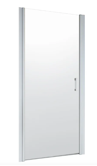 Дверь в душевой проем ЕР NOVO 75 07 10 проф мат хром стекло сатин (выс 1890мм) рег 72,5-77,5