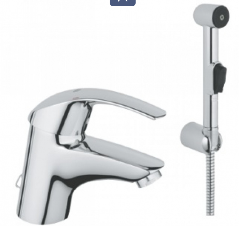 Смеситель для раковины GROHE Eurosmart Hygiena 33462001