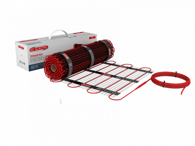 Мат нагревательный AC ELECTRIC ACMM 2-150-2 (комплект теплого пола)