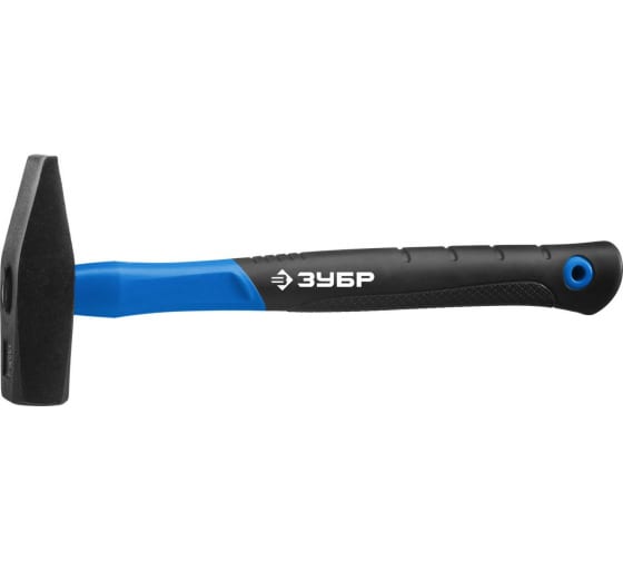 Молоток слесарный 600г фиберглассовая обрезиненная рукоятка ЗУБР