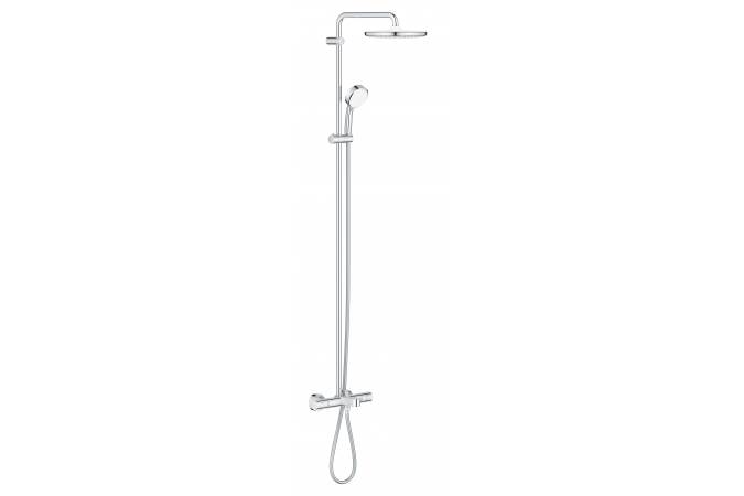 Душевая система GROHE TEMPESTA COSMOPOLITAN 26691000 (хром, металл/пластик, 175-см, квадратная)