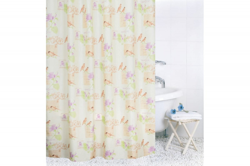 Штора для ванн BATH 180х180 Paradise birds ch15021 (114)