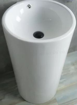 Раковина напольная белая для ванной Gid Nb163