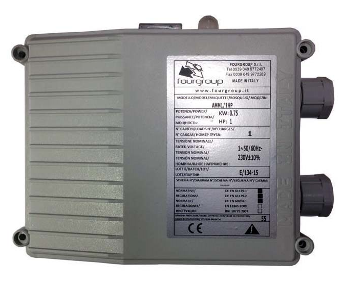 Пульт управления AMM 1/2 HP, 1,5 кВт