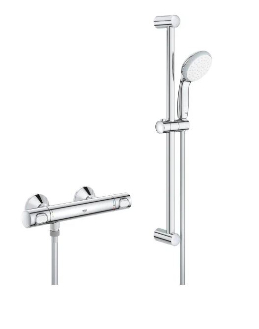 Термостат для душа GROHE Precision Flow (34841000) с душевым гарнитуром