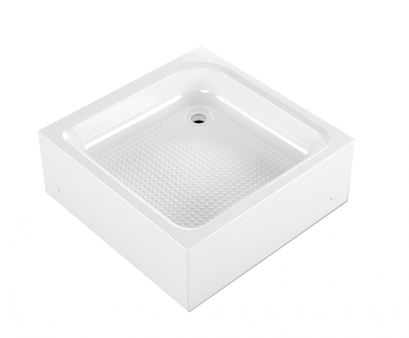 Поддон душевой Метакам Universal S 900х900 квадрат, акриловый, белый (CS00052637)