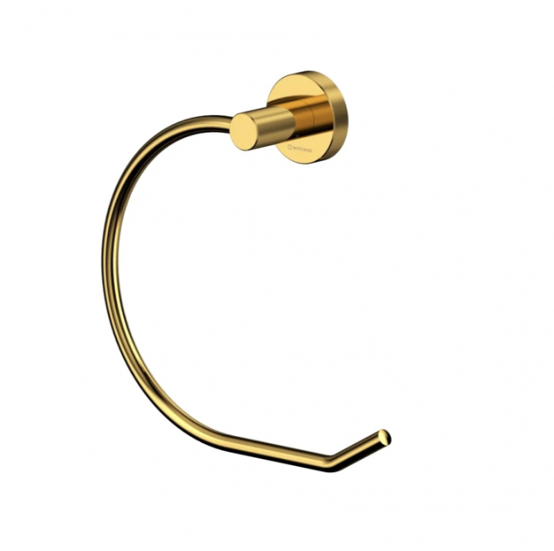 Полотенцедержатель кольцо WHITECROSS Ergo ER2254GL (золото)
