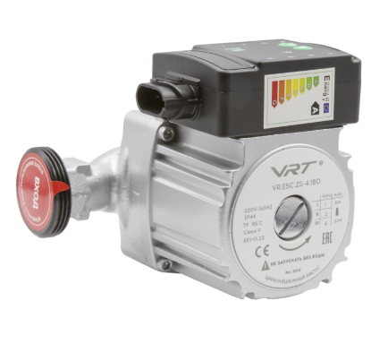 Насос циркуляционный VRT VR. ESC. 25-6. 180, 5-45 Вт, с гайками